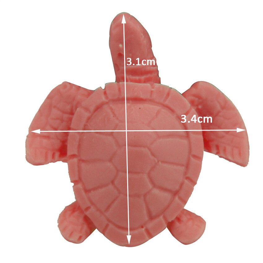 Kleine Schildpad Vorm Silicone Mold Zeep Vorm Dier DIY Fondant Taart Decoreren Gereedschappen Zeep Maken Levert Bakken