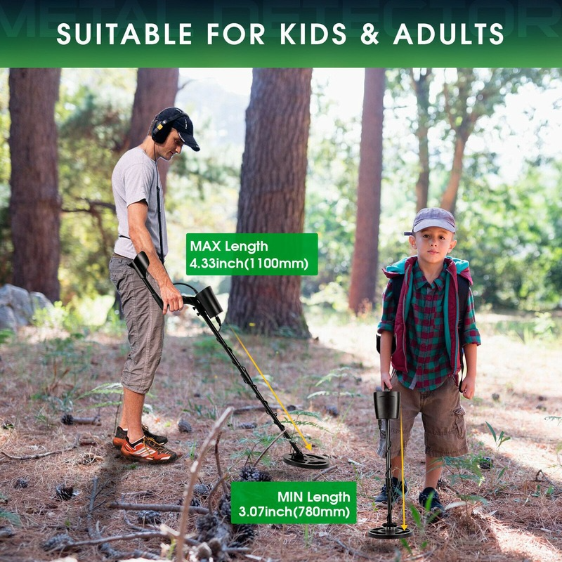 GT620G Ondergrondse Goud Detector Metaaldetector Gold Finder Met Lcd-scherm Waterdichte Zoeken Coil