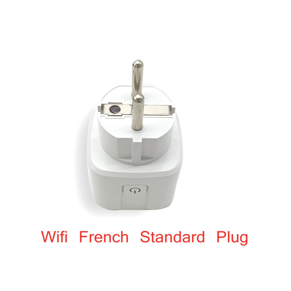 Smart Plug UK EU USA Multi Plug Tuya Smart Life APP Control Works With Alexa Google Assistant Wifi/Zigbee Socket Wifi Smart Plug: Wifi French Standard