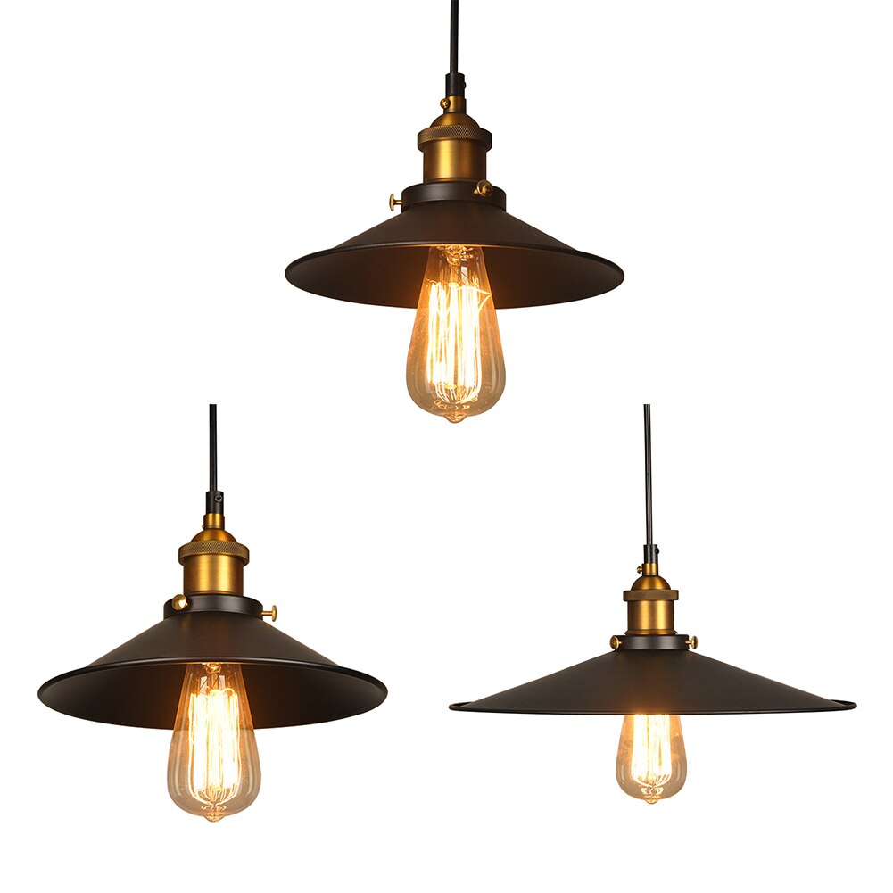 Retro Industrial Style Ceiling Lamp Vintage Iron Pendant Lighting Fixture