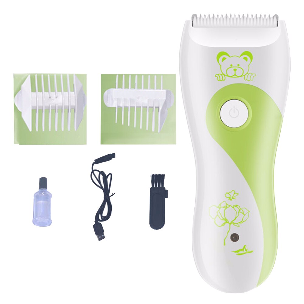 Rasoir bébé tondeuse électrique tondeuse Machine coupe forte puissance enfants sécurité USB Rechargeable étanche à faible bruit sans fil