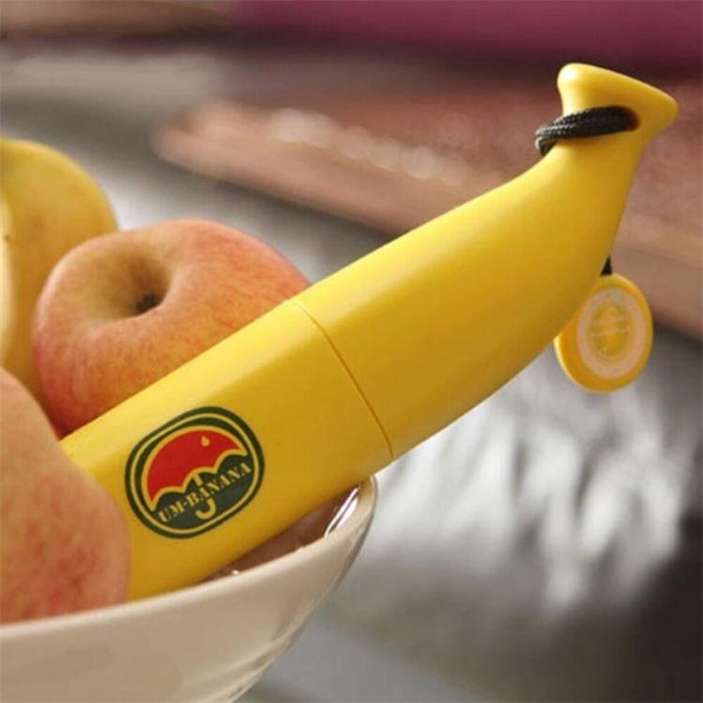 Parasol Cute Umbrella and Banana Paraguas Rain For Women As Novelty Kids Protection Windproof Folding Umbrellas