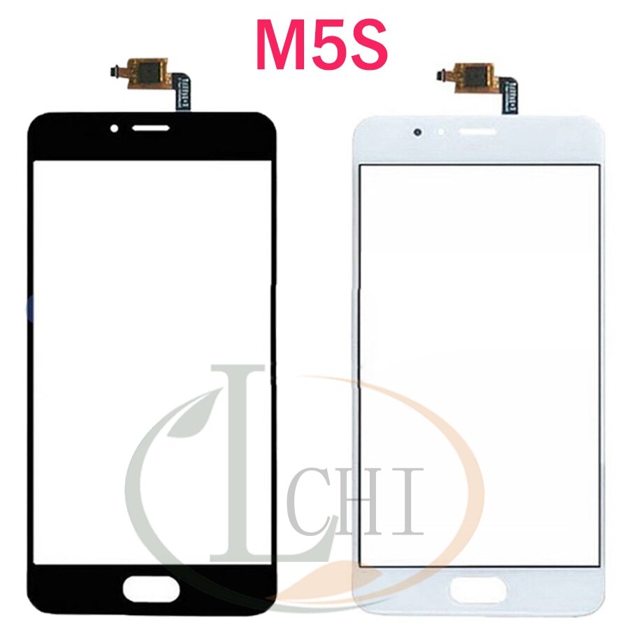 TOP Outer glass panel For Meizu M5s Touch Screen Digitizer For Meizu M5 M5 Mini Replacement Parts M5 Note Sensor Lens