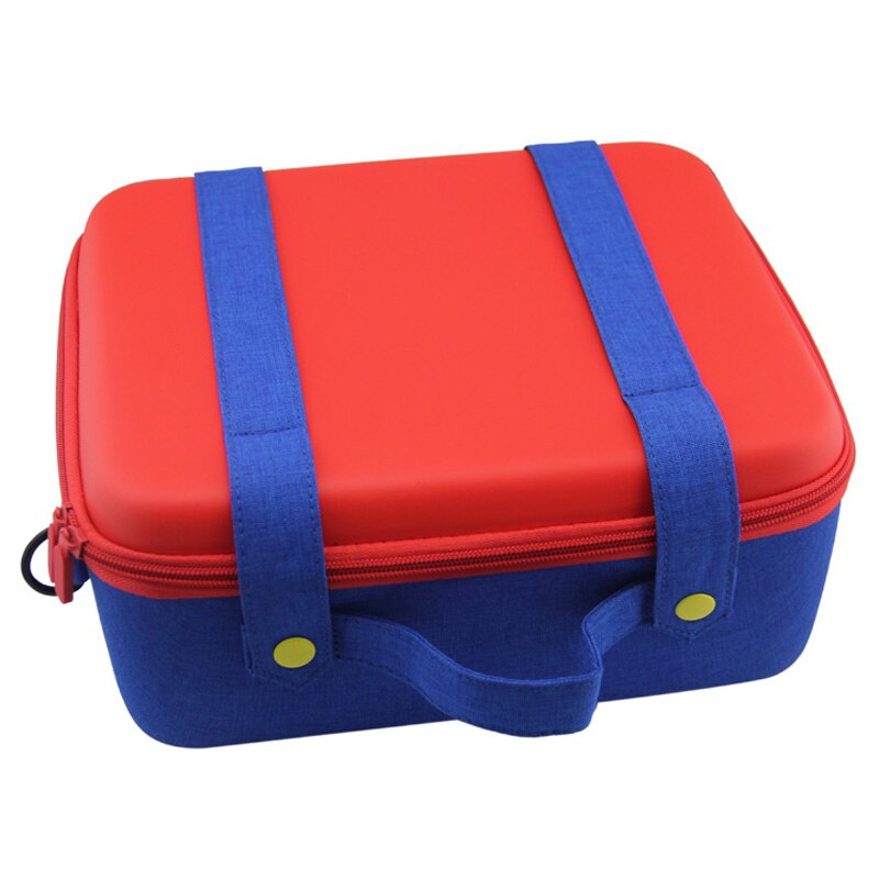 TOP Hard Carrying Case for Nintendo Switch,Deluxe Color-Clash Nintendo Switch System Carrying Case, Protective Hard Shell Travel