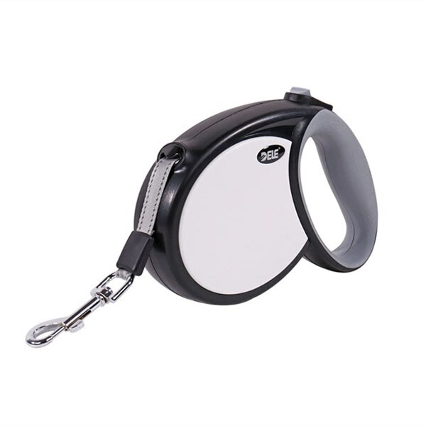 Mysudui dele 4m 5m 7m sterke intrekbare hondenriem automatisch voor grote honden uitschuifbare hondenriem intrekbaar pitbull: Grijs / Xl 7m - 40kg