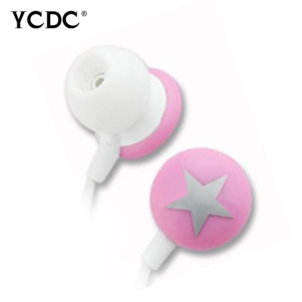 + Barato + rosa preto branco vermelho estrela 3.5mm in-ear fone de ouvido estéreo fone de ouvido para xiaomi htc samsung iphone pc mp3 mp4 69% de desconto: pink