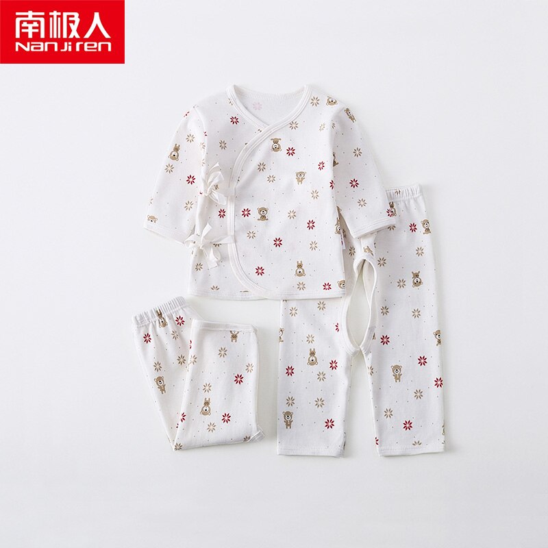 Nanjiren Monnik Kleding Pasgeboren Baby Pyjama Pak Kleding Warm En Veilig Puur Katoen 0 Punten Maart Baby Ondergoed Pak: N367T822132210 / 59cm