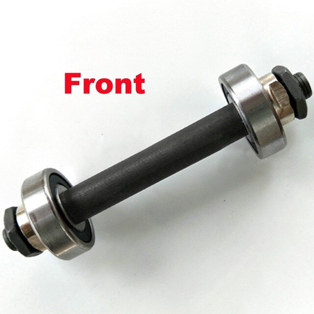 MTB Bike Bicycle Hub Front And Rear Axle 108/145mm Hollow Axle Cycling Supplies 2 Bearing Bead Stopper Quick Release Lever Screw: Front