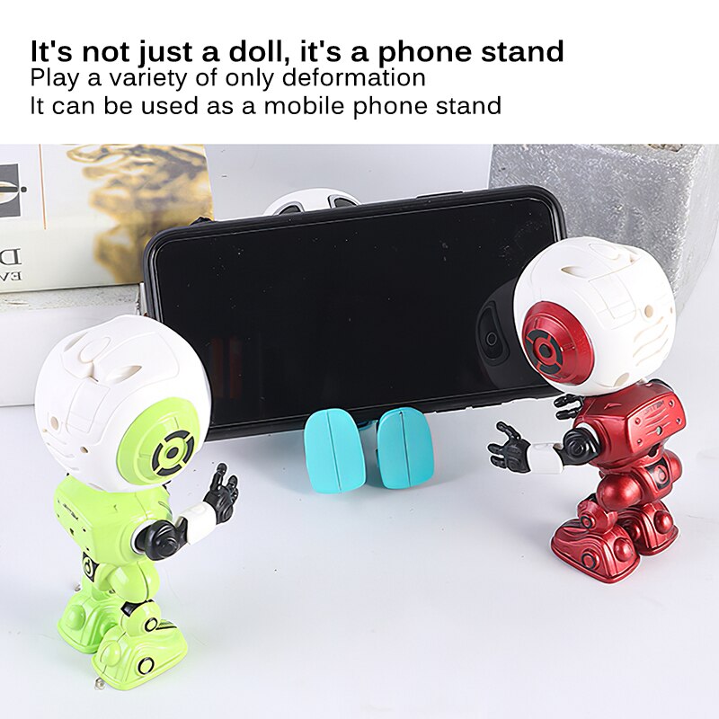 Alloy Intelligent Recording Talking Robot Voice Dialogue Cute Early Education Mini Intelligent Robots Doll Toy