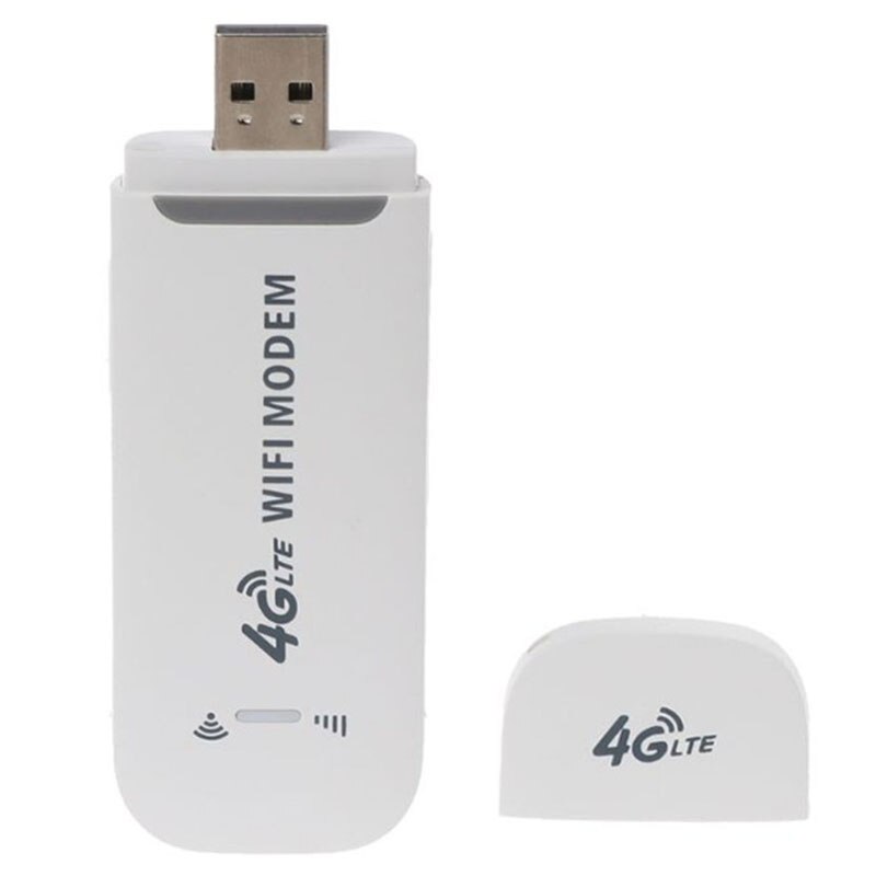 Módem USB 4G LTE, adaptador de red con WiFi, tarjeta SIM, punto de acceso, enrutador inalámbrico 4G para Win XP Vista 7/10, Mac 10,4