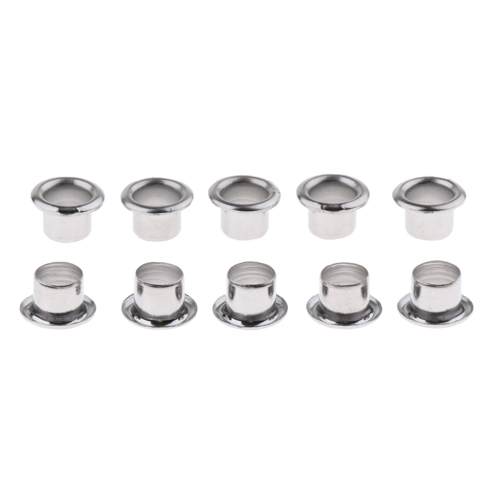 10x Badge Grommet Style Drum Air Vents 10 X 8mm Percussion Instrument Parts