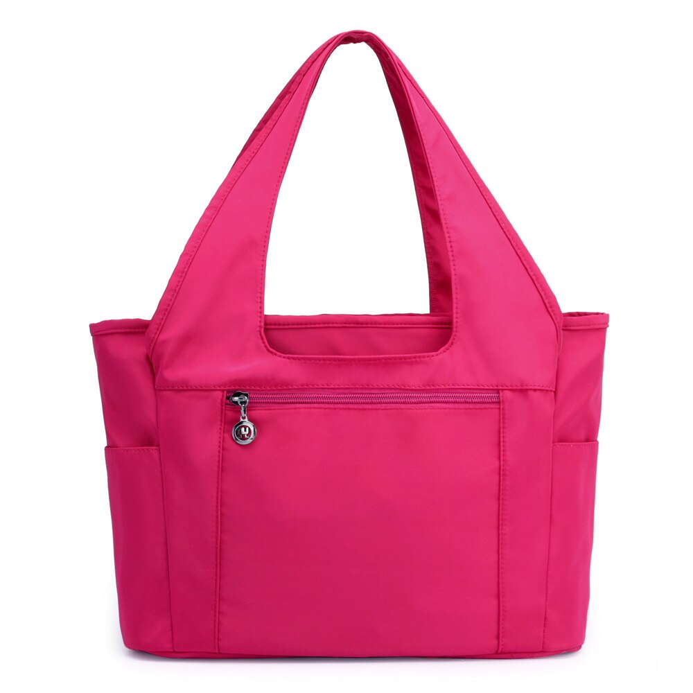 Sac à main souple pour femme, sacoche de étanche en nylon, cabas Simple, bourse multi-couleurs, nouvelle