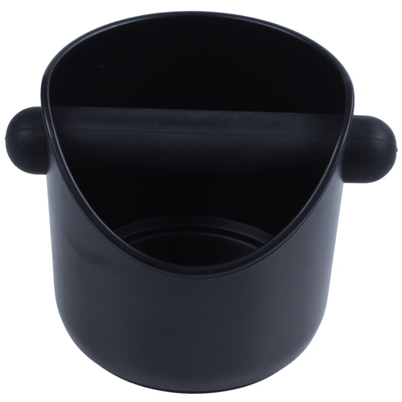 Coffee Grind Knock Box And Espresso Dump Bin (Black)