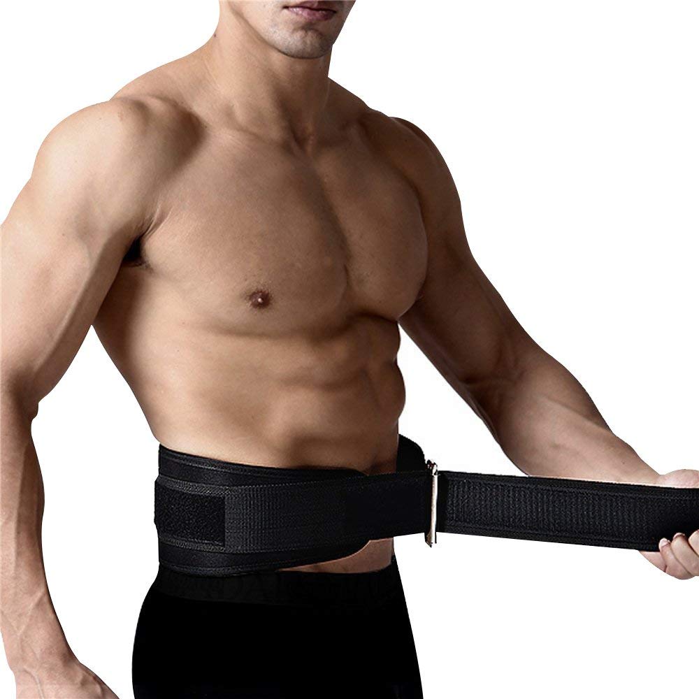 Power Begeleiding Nylon Gewichtheffen Riem Lumbale Taille Ondersteuning Trainer Protector Riemen Voor Gewichtheffen Fitness Sport Gym