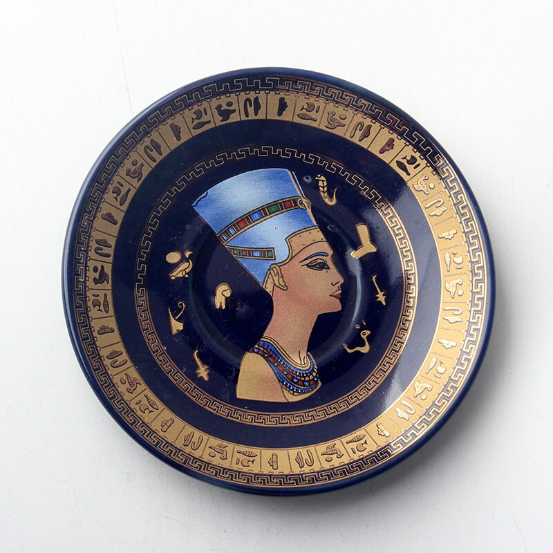 Egypt Style Abstract Style Room Decoration Hanging Dishes Wall Plates Display: YCP882004