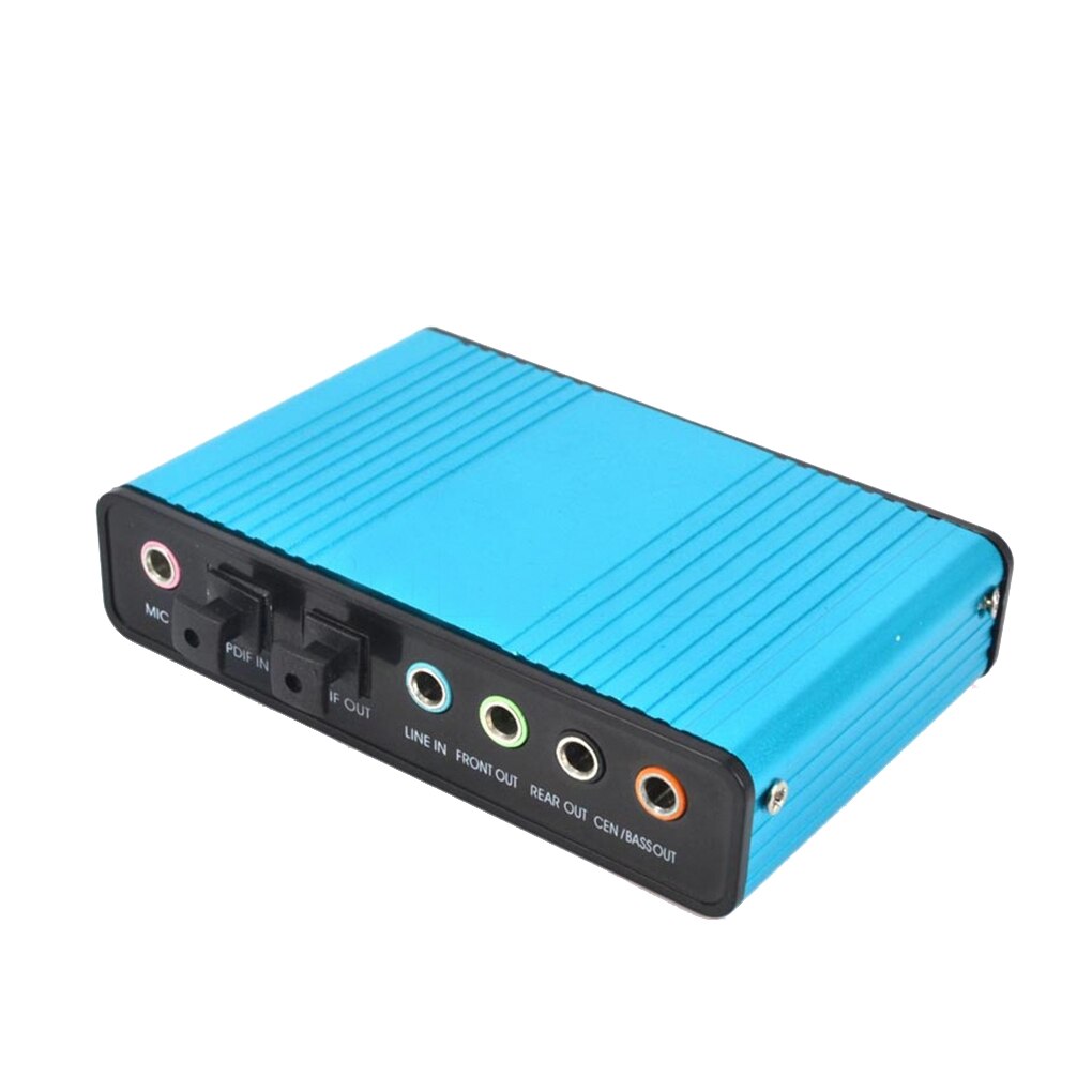 6 Channel 5.1 USB Sound Card Surround Optical External USB Audio Adapter Card For PC Laptop Desktop Tablet Sound Blaster: NO.1