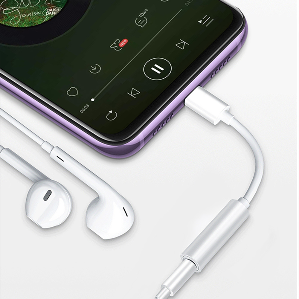 For Huawei P40Pro+ P30 USB Type C To 3.5mm Jack Audio Cable Headphone Aux Adapter For Nova 10 9 8 7 6 SE Pro 5 Mate 50 40RS