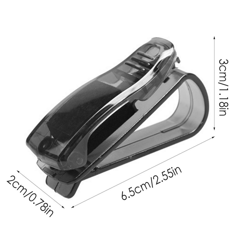 Multifunction Sun Visor Glasses Fixing Clip Universal Car Glass Ticket Holder Multifunctional Portable Auto Accessories