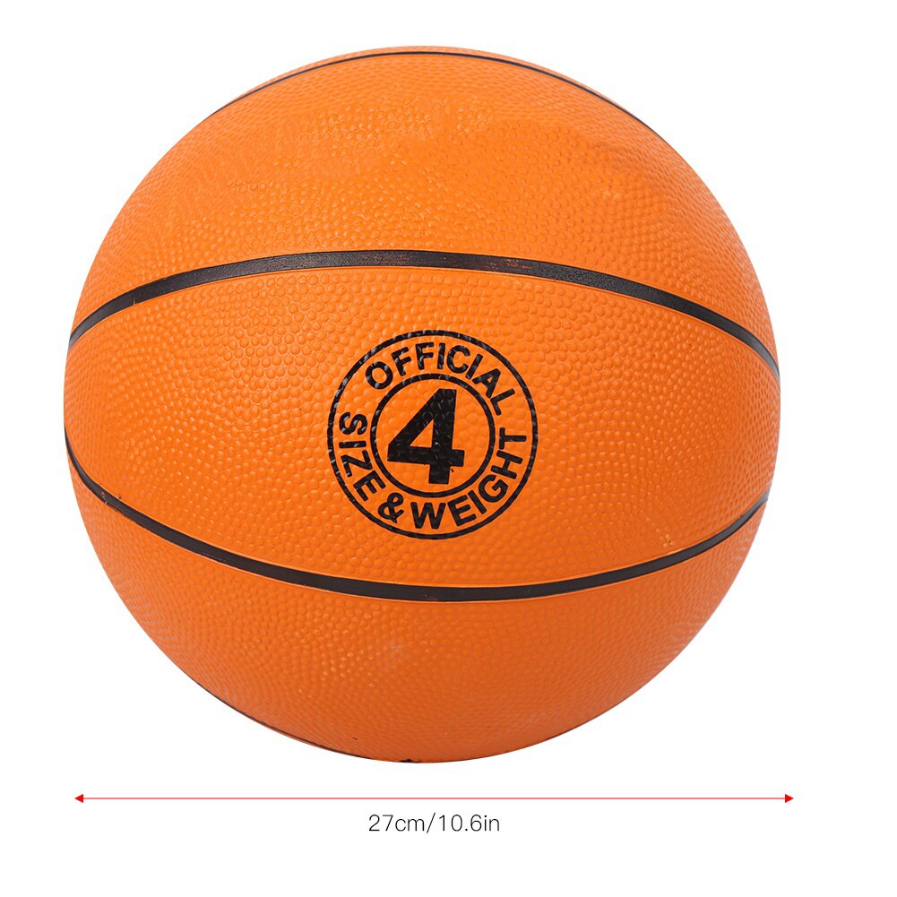 Taille officielle 4 ballon de basket-Ball en caoutchouc basket-Ball en plein air intérieur Match balle équipement d'entraînement pour enfants compétition étudiante