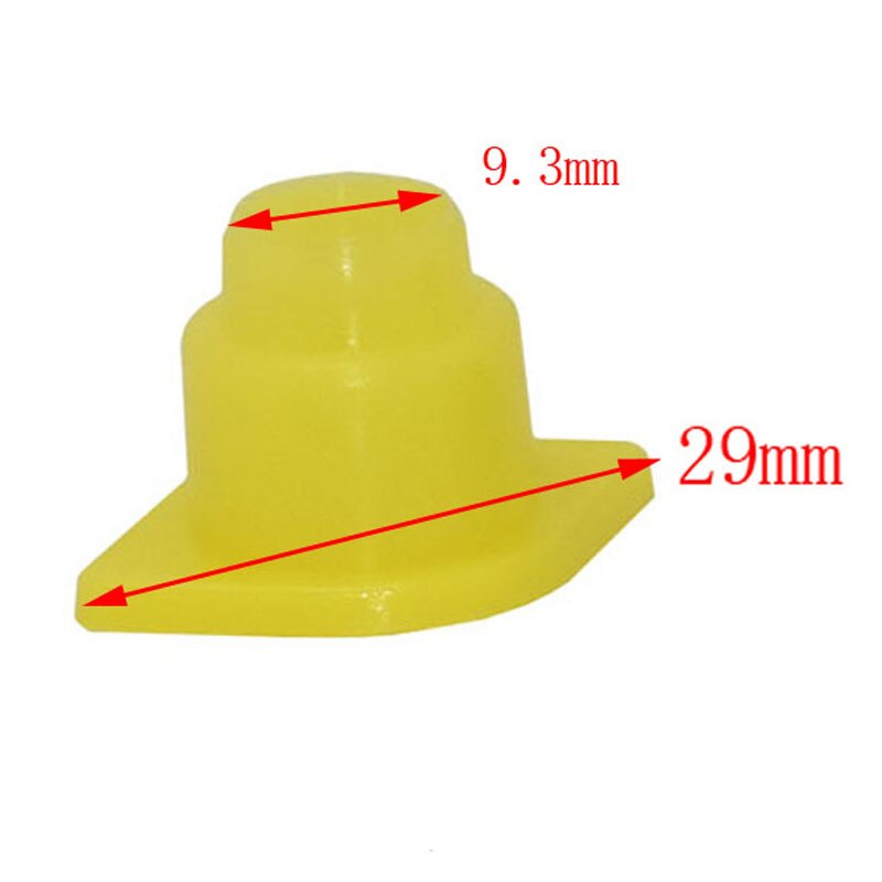 Bee queen Cage Accessories Beekeeper Beekeeping Tools Yellow Pedestal Guard Longwall Shield Queen Cage Cover 20 Pcs: Default Title