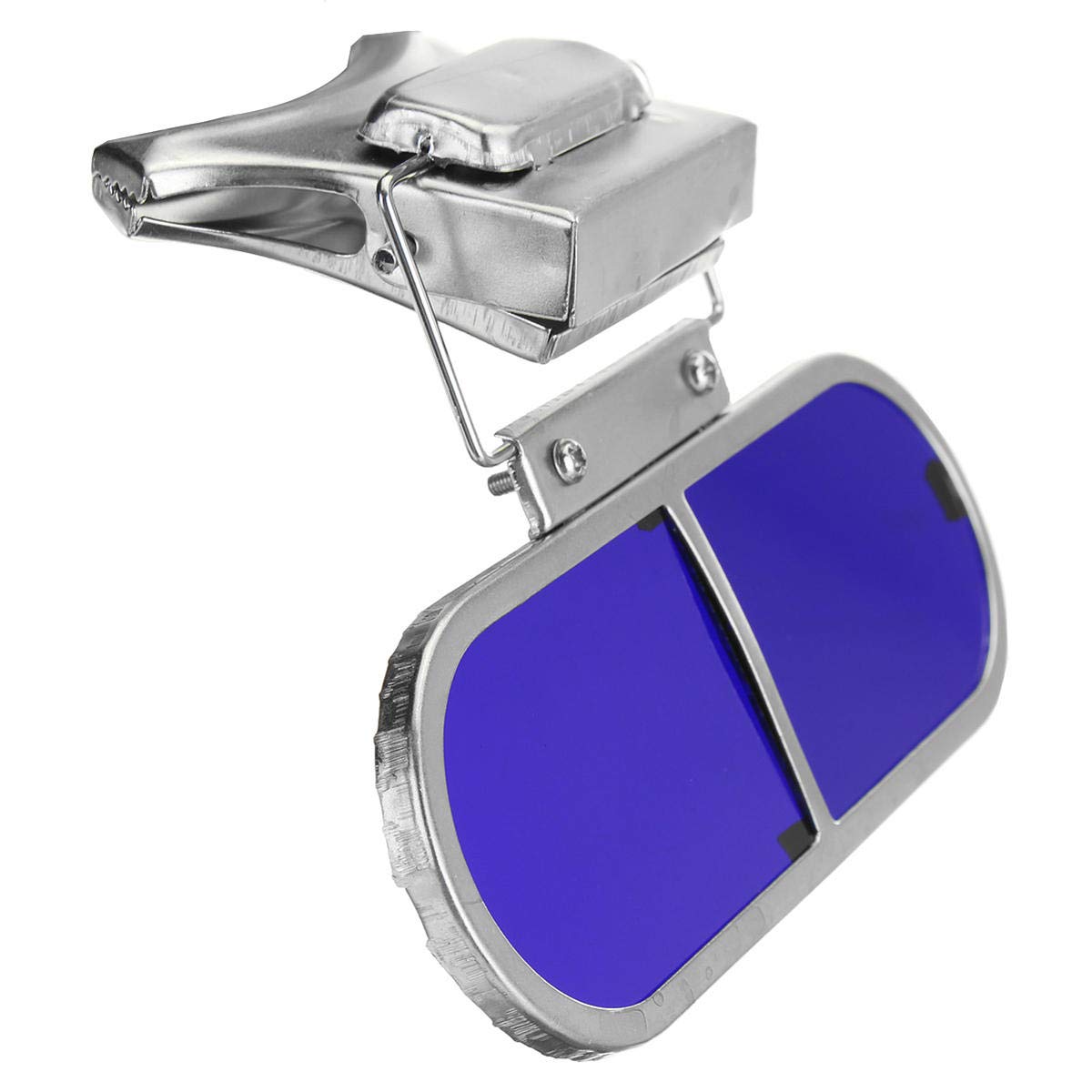 Klip Lifts Cobalt Blue Lens Welding Glasses for Hard Hats Safety Helmet Accessories Protective Eyewear Anti-glare Visors Clip: Default Title