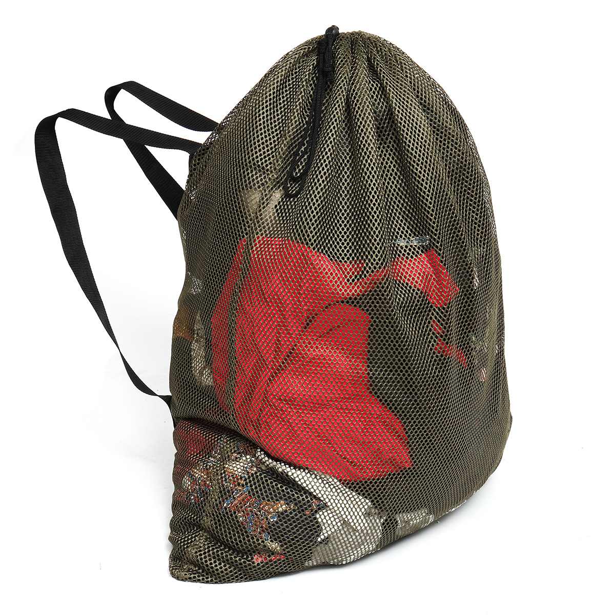 2Pcs Decoy Mesh Decoy Bags Goose Turkey Decoy Bag For Carrying Turkey Drake Duck Goose Waterfowl Decoys 95x76cm