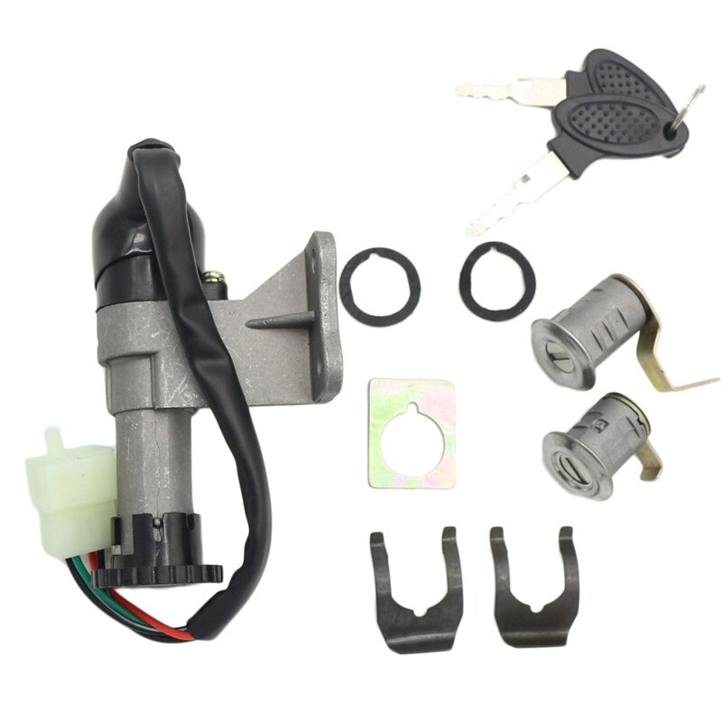 Motorfiets Contactslot Lock Set Voor 50Cc 150Cc GY6 Scooter Bromfiets Taotao Jonway Roketa