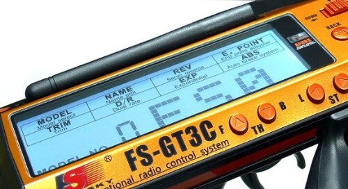 Flysky FS-GT3C-sistema digital de hopping de frecuencia automática, receptor GR3E para coche de control remoto, 2,4 Ghz, 3CH, AFHDS, Original