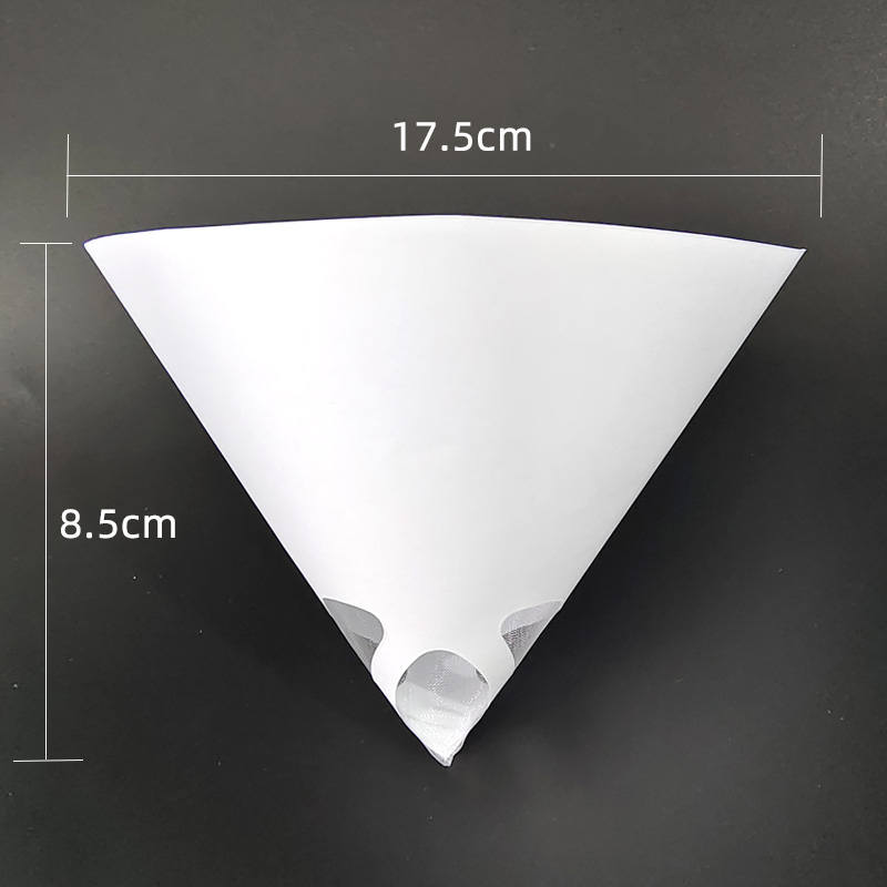 Paint Filter Funnel Paper Purifying Straining Cup Disposable 100 Mesh Paint Filte Conical Nylon Micron Paper Funnels