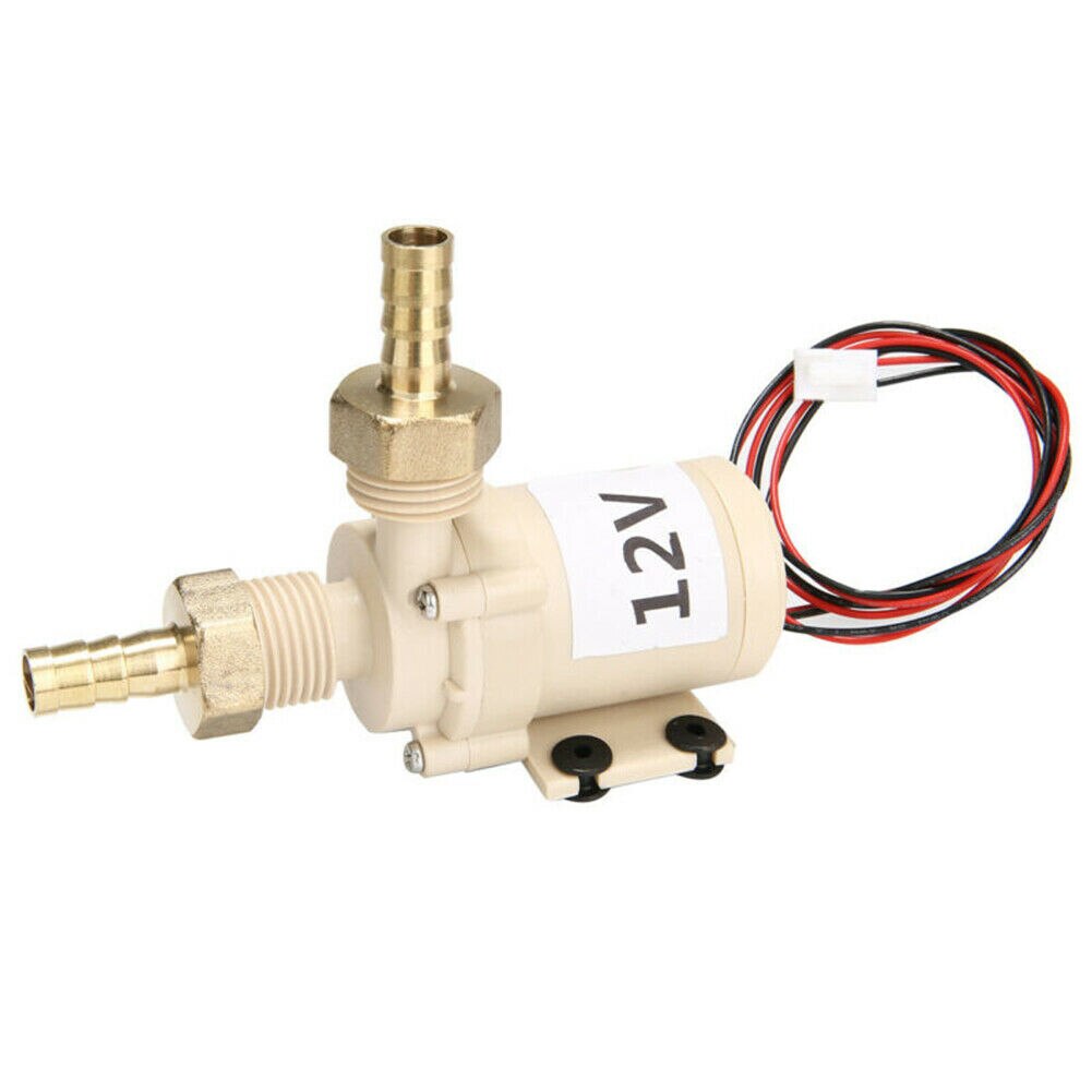 Heater Solar Water Pump 12V High Temperature Resistant 1/2 External Thread Waterproof Brushless Water Pump: Default Title