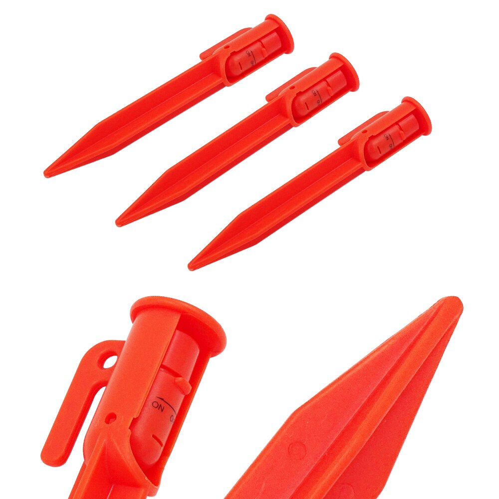 8/4/2 stuks ultralichte kampeertentharingen, plastic tentharingen, haringen, spijkers met led-verlichting, tentaccessoires, strandtentenbouwgereedschap