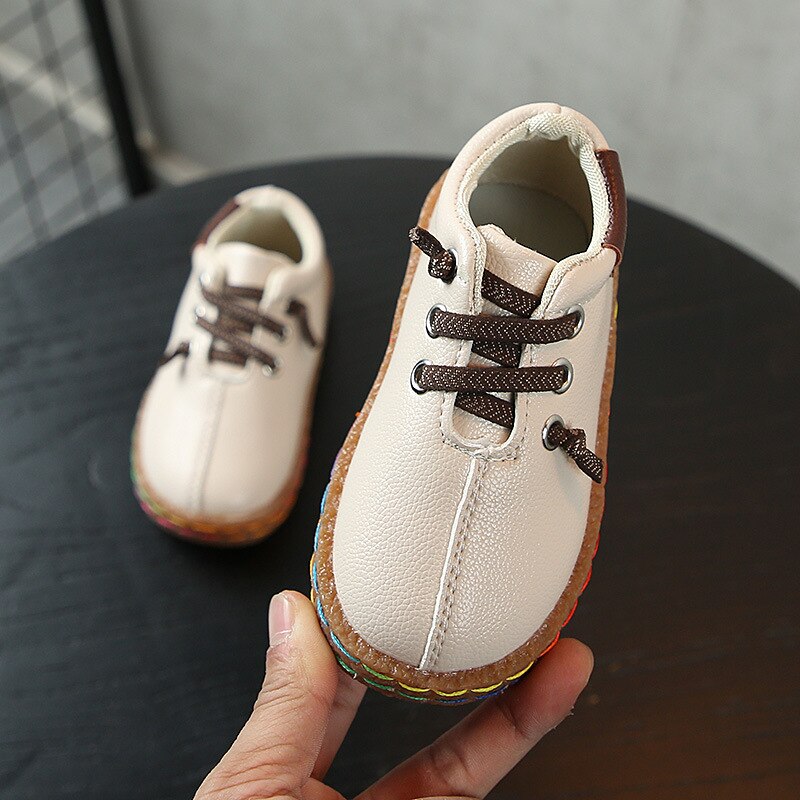 Sandales à Nœud Pour Petite Fille - Cuir Souple, Style Princesse, Sans Lacets, Pour Bébé Et Enfant En Bas âge - 10