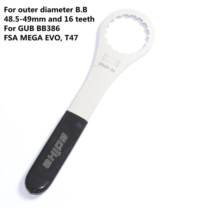 Fiets trapas gereedschap reparatiesleutel sleutel voor shimano howllowtech  bb9000 avid prowheel fsaseries: Optie 8