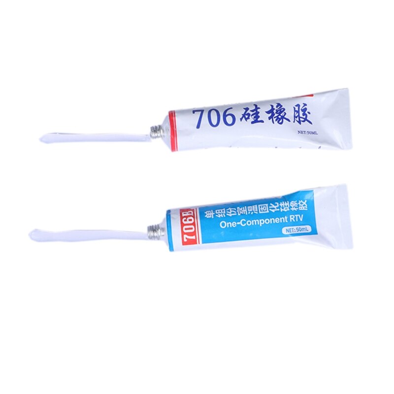 Pegamento para componentes electrónicos, sellador Adhesivo resistente al agua de secado rápido, grupo único, multiusos, 50ml, 706