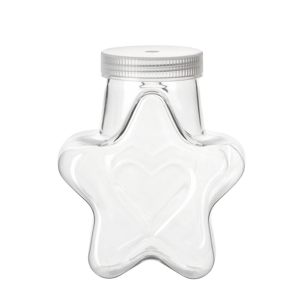 1pc Plastic Star Shaped Bottle Drink Cup Water Wine Bottle Party Home Decor Summer Beach Drink Cup Wedding Bottle