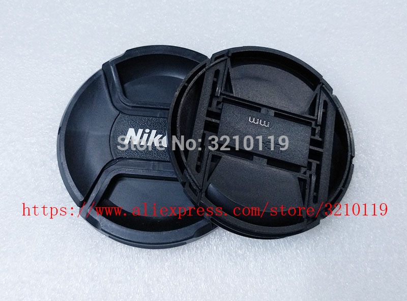 30pcs Camera Lens Cap cover 49mm 52mm 55mm 58mm 62mm 67mm 72mm 77mm 82mm LOGO For Nikon (Please note size )