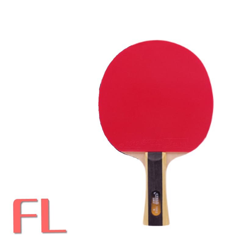 original version DHS Table Tennis Racket (1002, 1006) with Rubber (pips-in) + Bag Case 1-Star Set Ping Pong Bat: FL-1002