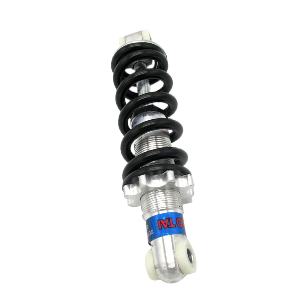 6.7 tommer 170mm bageste støddæmpere affjedring til atv quad buggy 4 hjulet mini cykel, sort