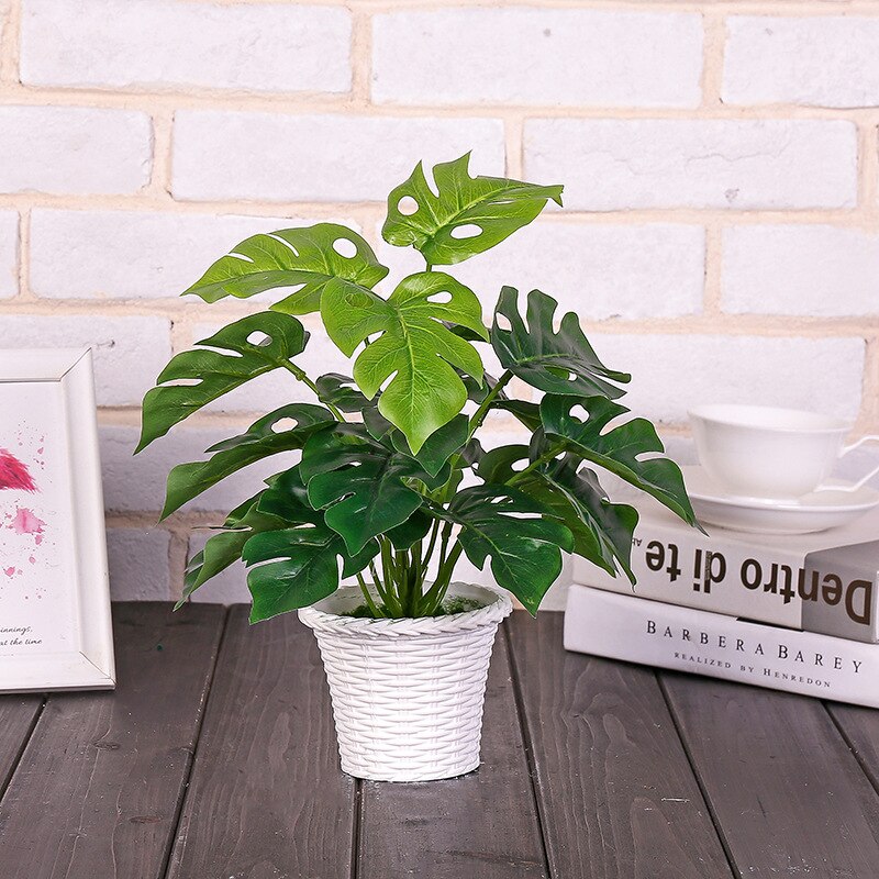 BACAMA Kunstmatige hangende planten in potten nep klimop wijnstok bladeren voor thuis keuken tuin kantoor muur gemonteerde plank decor 2 stuks ziet er vol uit 2 voeten lang groen