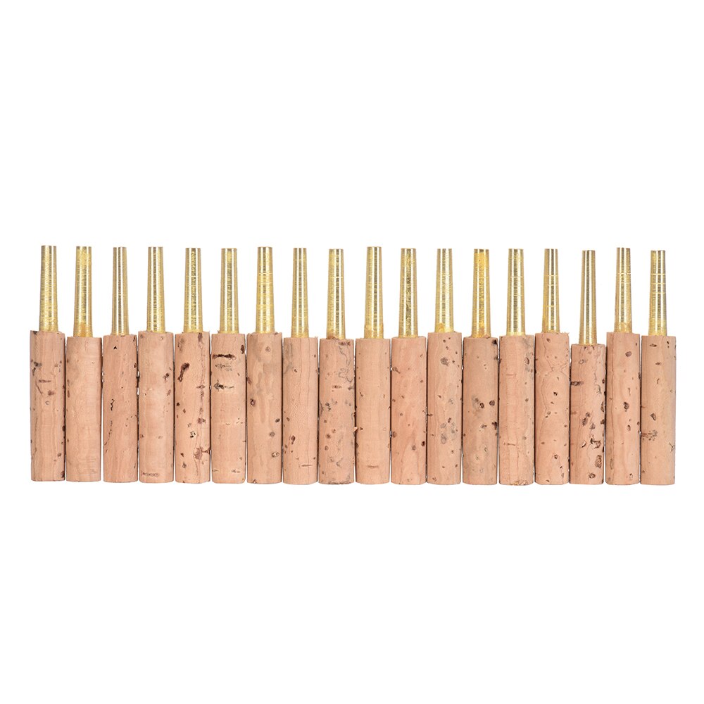 18 stuks/pak ammoon 47mm hobo rieten nietjesbuizen onderdelen met kunststof koffer accessoires voor houtblaasinstrumenten