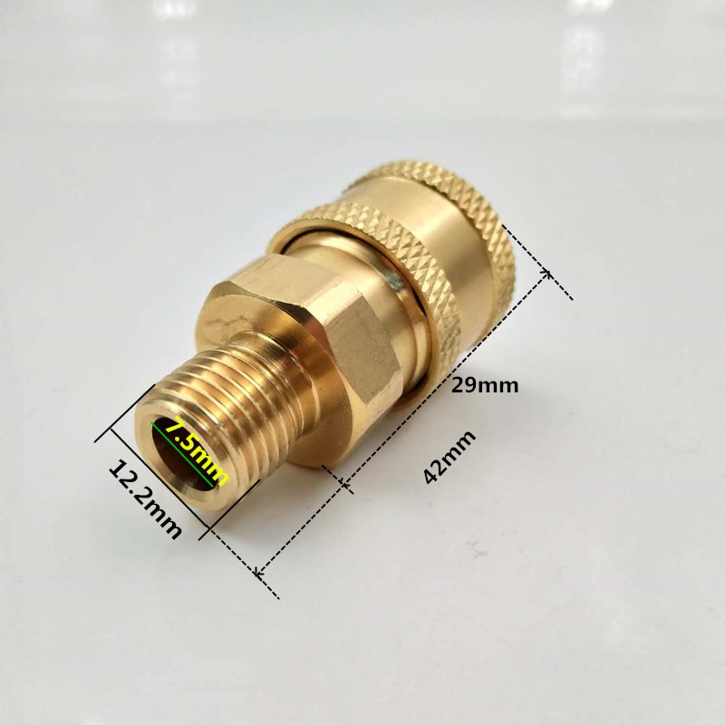 HNYRI myjka ciśnieniowa męski Adapter G1/4 &quot;szybkozłączka do Karcher/LAVOR/Gerni/Aquatak/Parkside Cleaning Machine