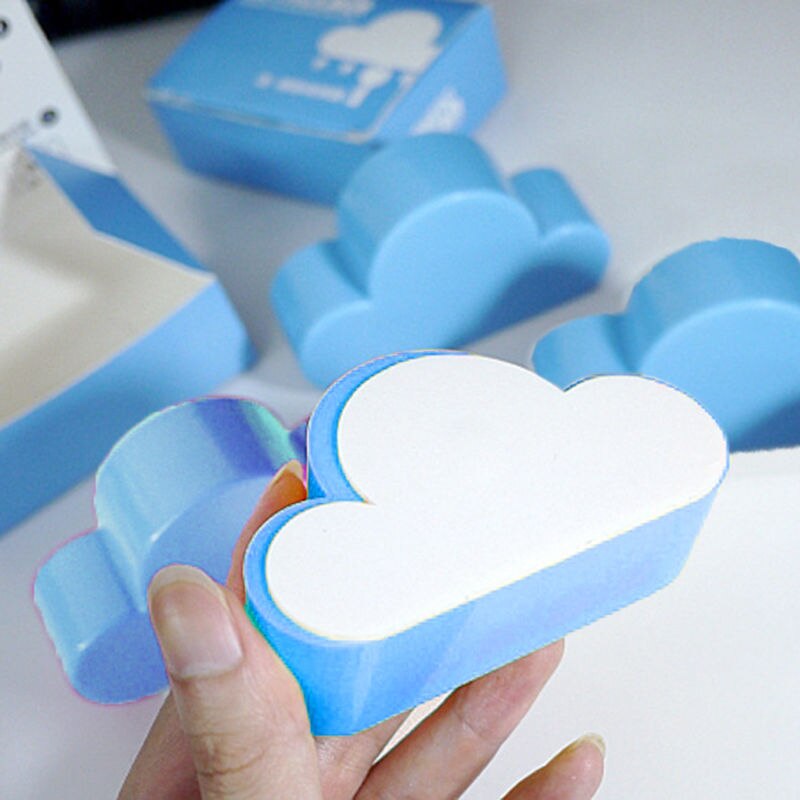 Creatieve Mode Cloud-Vormige Magnetische Sleutelhouder Blauw Cloud Sleutelhouder