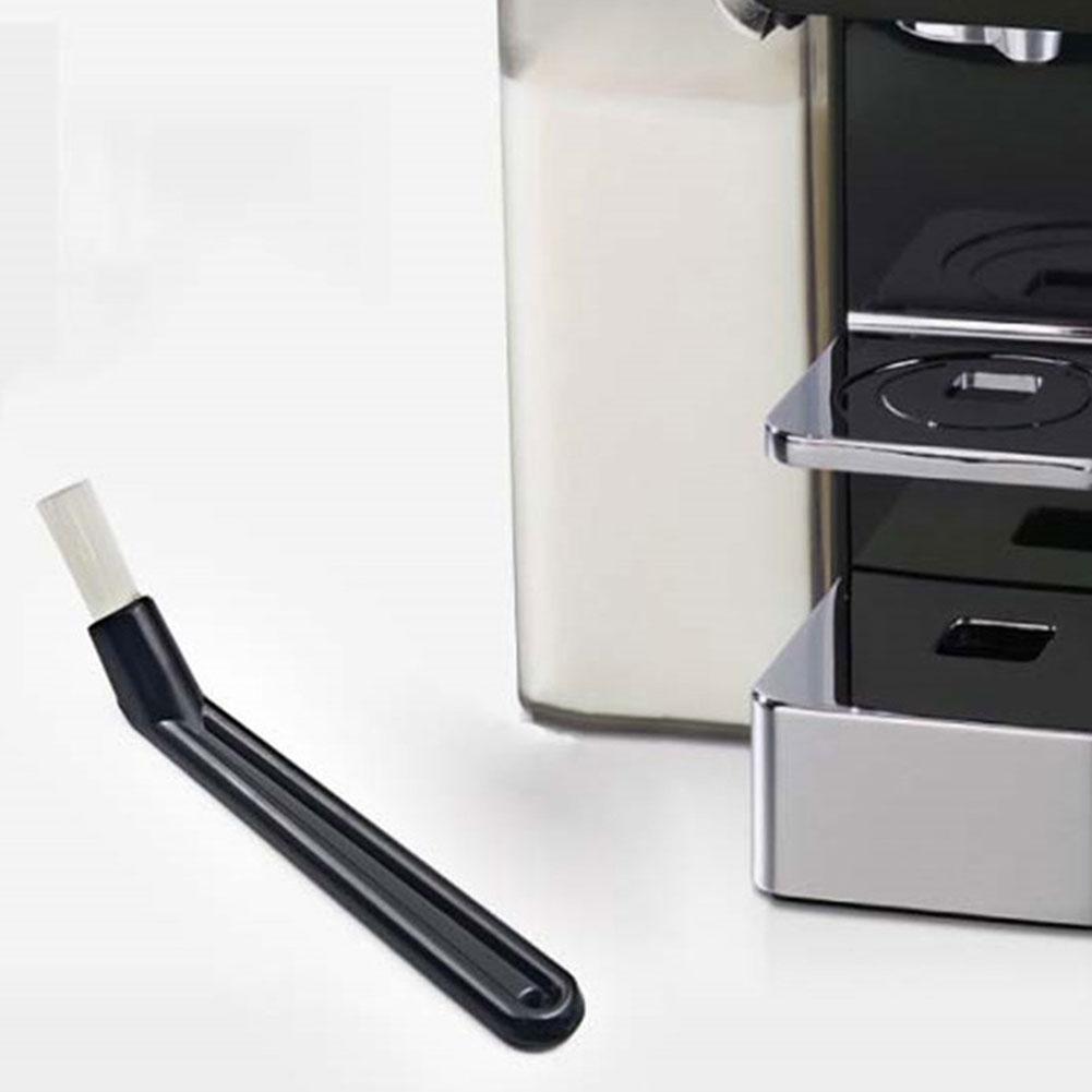 Koffie Machine Borstel Plastic Handvat Nylon Borstel Spoonless Borstel Toetsenbord Keuken Reinigingsborstel