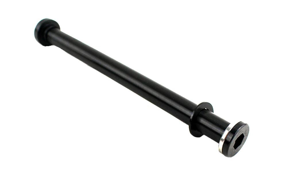 Baghjul gennem aksel 12 x 142 mtb racercykel spyd 12mm gevind stigning 1.5 længde 168mm akset qr leveres med låsemøtrik 142*12mm: Uden håndtag