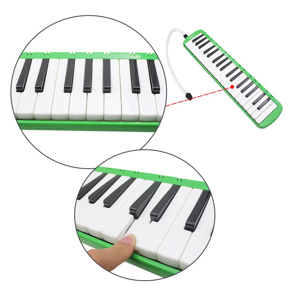 37 Toetsen Melodica Pianica Piano Stijl Melodica Muziekinstrument Met Draagtas Voor Studenten Beginners Kids