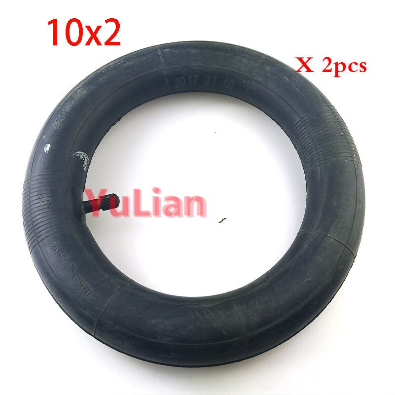 Pneus intérieurs et extérieurs pneumatiques épaissis 10x2(54-152) roues de pneu pour Scooter électrique de vélo pour enfants