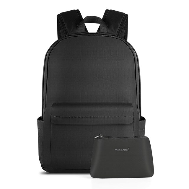 Tigernu Casual Light Weight Anti theft 15.6inch Laptop Backpack Men TPU Waterproof Travel School Backpack Bags 2022: Black with free bag