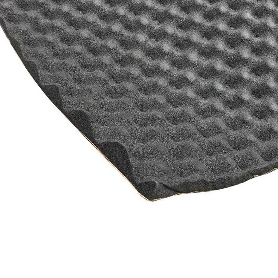 80cmx50 Studio Geluid Akoestische Absorptie Auto Heatproof Golf Schuim Deadener Auto Deur Geluiddichte Katoen Isolatie