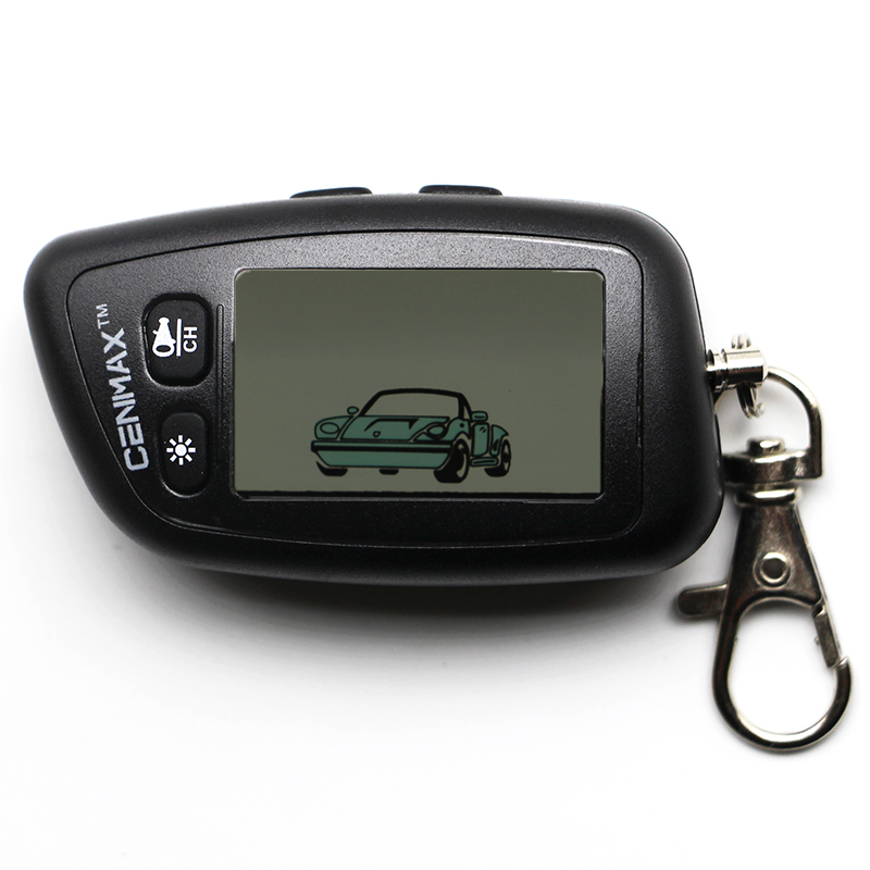CENMAX ST-5A Russian LCD remote control for CENMAX ST5A 5A LCD keychain car remote 2-way car alarm system / AM transmitter