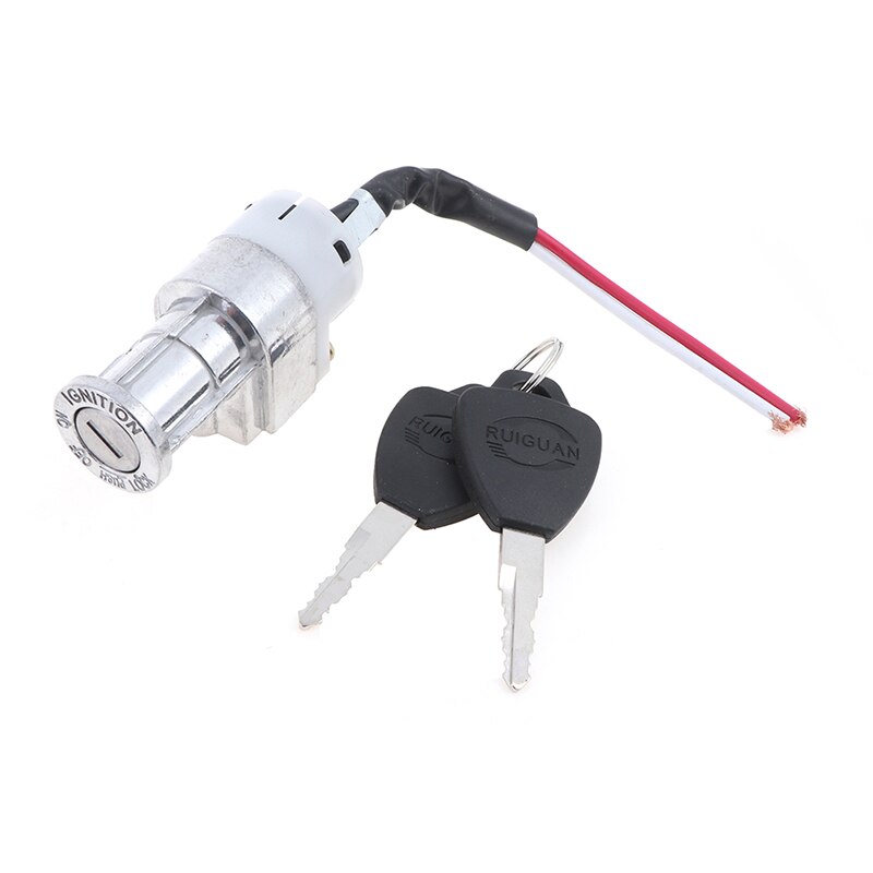 1Pc Universele Batterij Chager Mini Slot Met 2 Sleutels Voor Motorfiets Elektrische Fiets Scooter E-Bike Elektrische lock